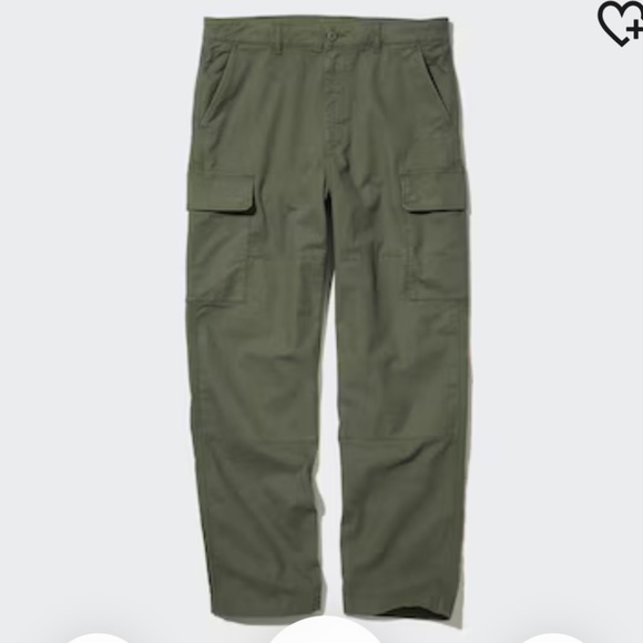 UNIQLO Utility Work Pants (Cargo) size M Olive - Picture 1 of 9